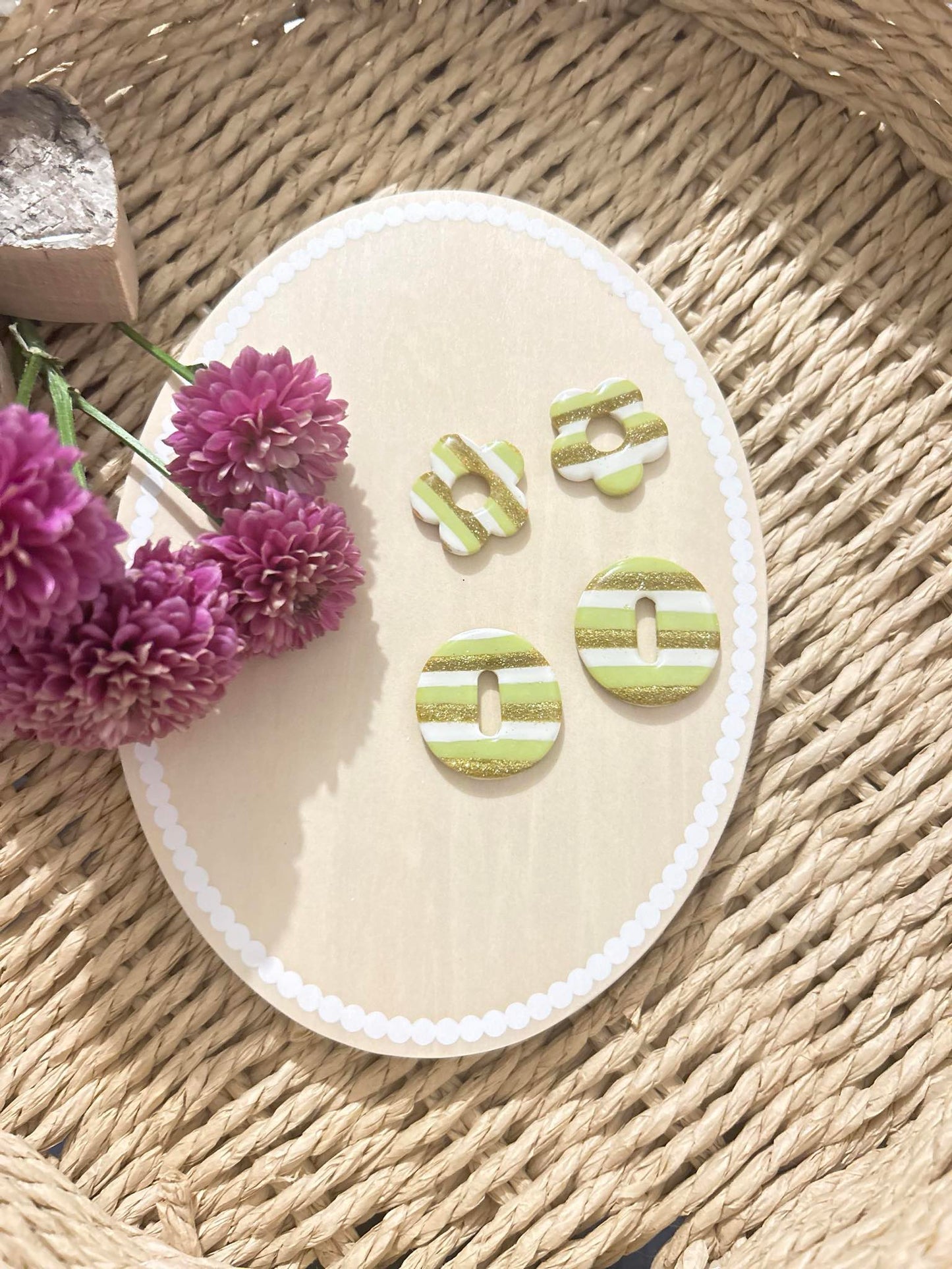 Des rayures et du vert