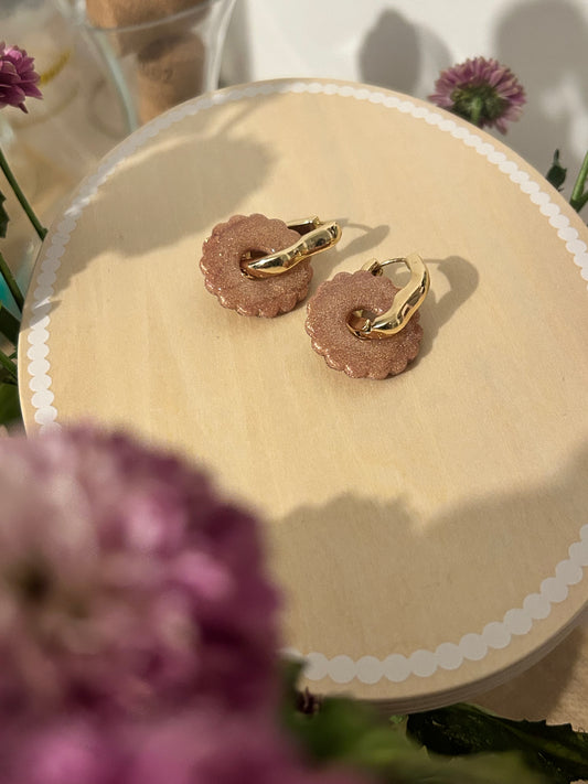 Julie doré pailleté