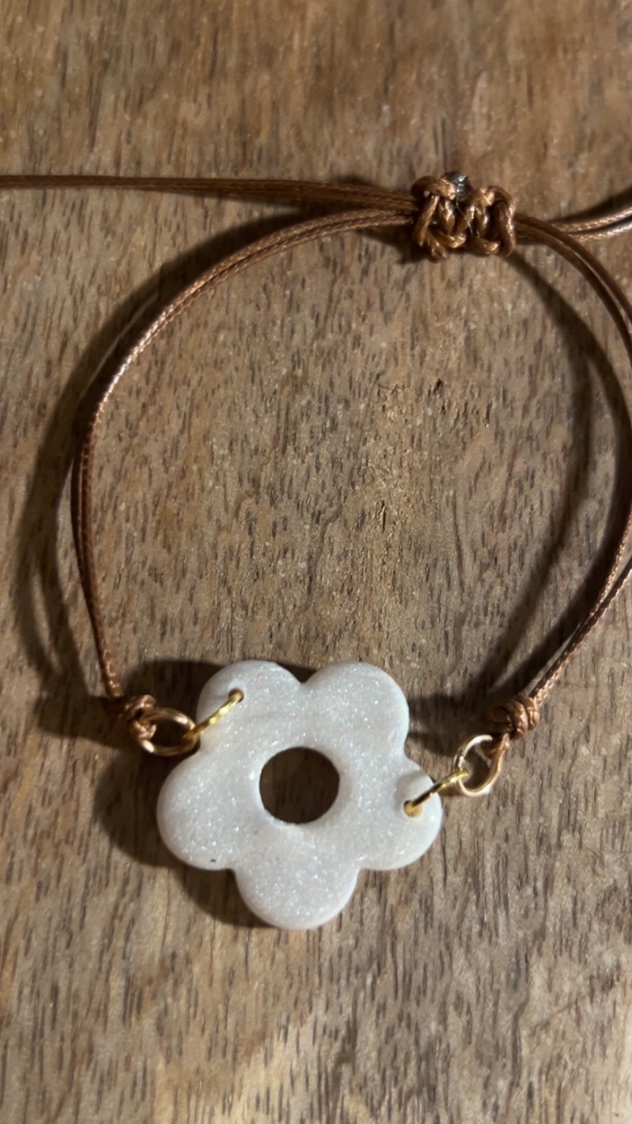 Bracelet Giulia blanc nacré