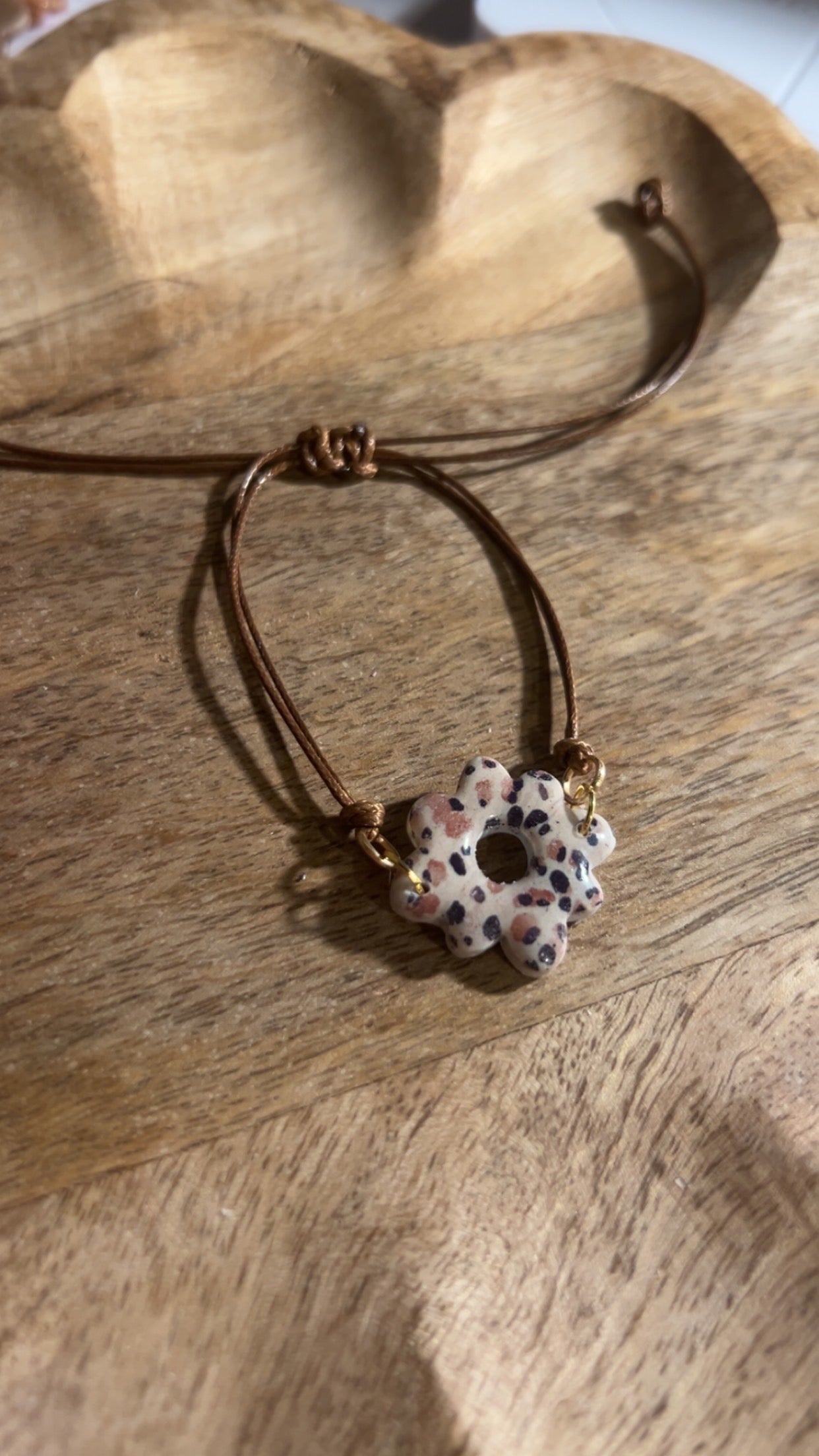 Bracelet iris sauvage