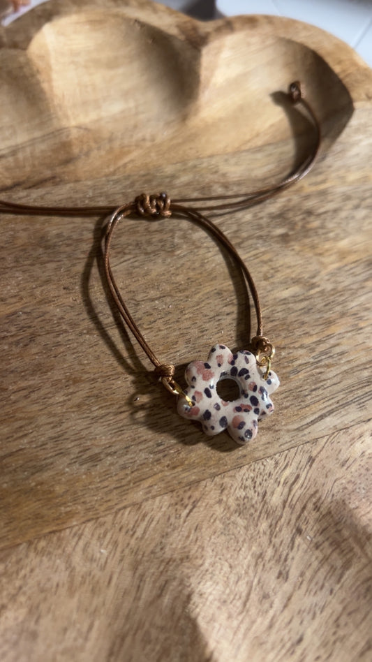 Bracelet iris sauvage