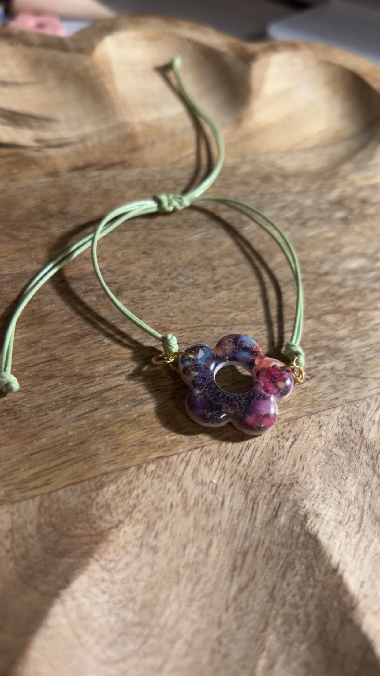 Bracelet Giulia fleuris