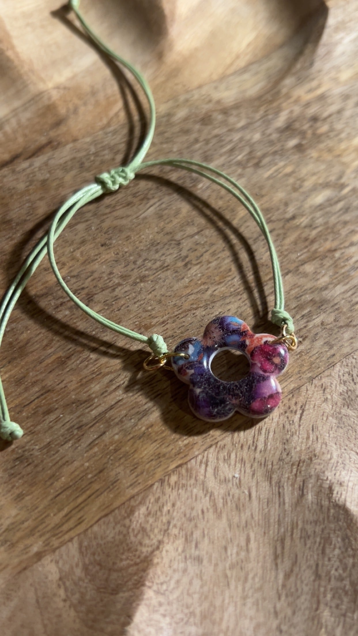Bracelet Giulia fleuris