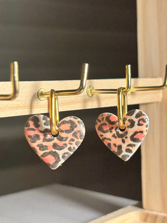 Amour léopard coloré